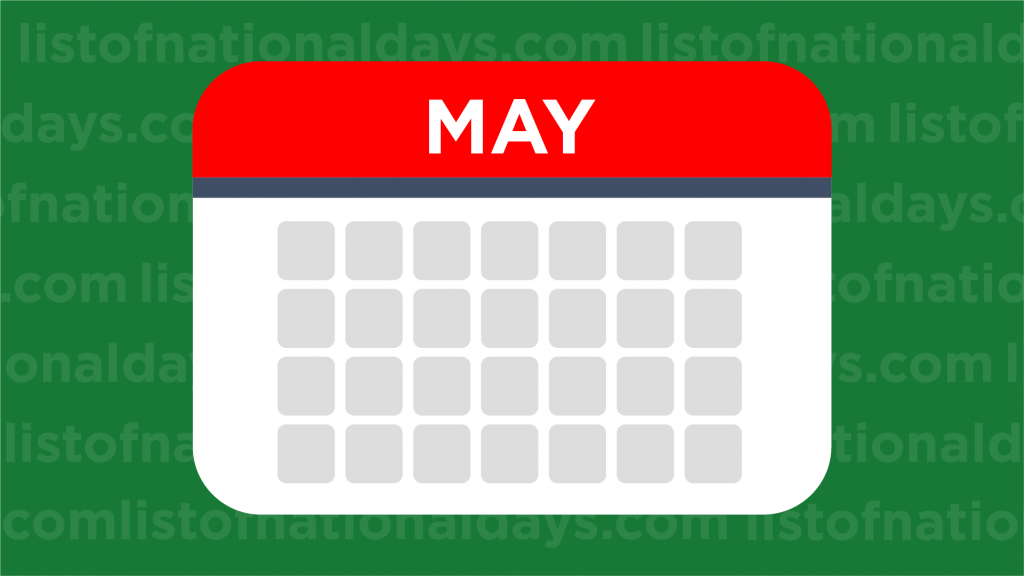 Link To May List Of National Days